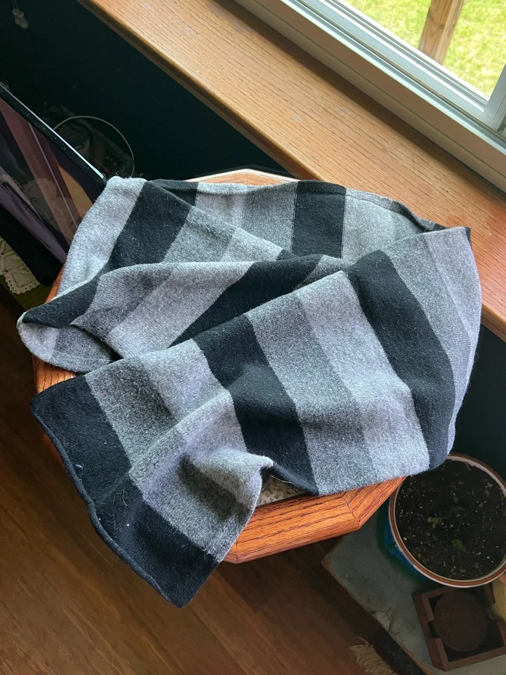 Wool GAP Striped Scarf
